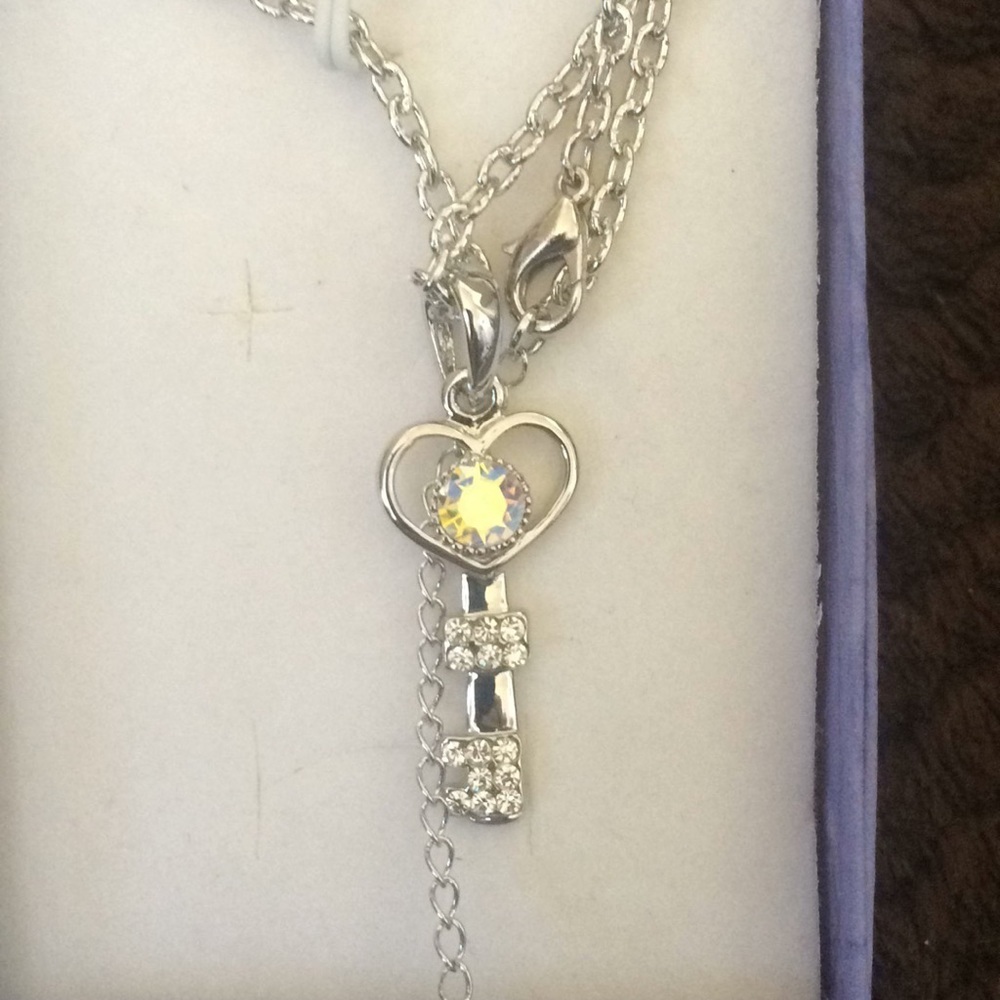 KEY to my heart necklace